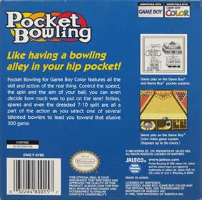 Pocket Bowling - Box - Back Image