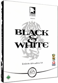 Black & White - Box - 3D Image