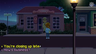 Delores: A Thimbleweed Park Mini-Adventure - Screenshot - Gameplay Image