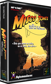 Misco Jones: Raiders of the Lost Vah-Ka - Box - 3D Image