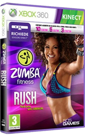 Zumba Fitness Rush - Box - 3D Image