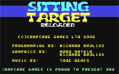 Sitting Target: Reloaded - Screenshot - Game Title Image