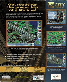SimCity 3000 - Box - Back Image