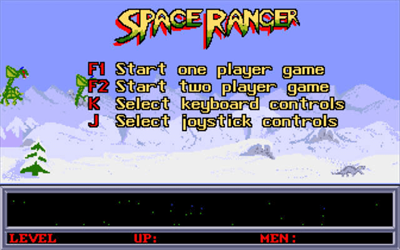 Space Ranger - Screenshot - Game Select Image
