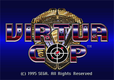 Virtua Cop - Screenshot - Game Title Image