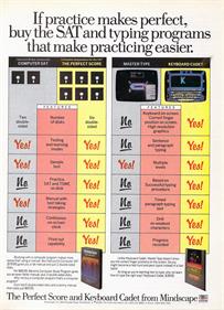 Keyboard Cadet - Advertisement Flyer - Front Image