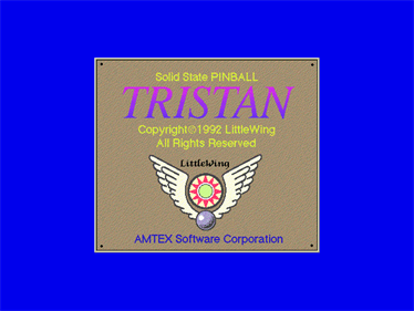 Solid State Pinball: Tristan - Screenshot - Game Title Image