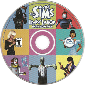 The Sims: Livin' Large - Disc Image