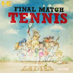 Final Match Tennis Ladies - Fanart - Box - Front Image