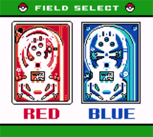 Pokémon Pinball - Screenshot - Game Select Image