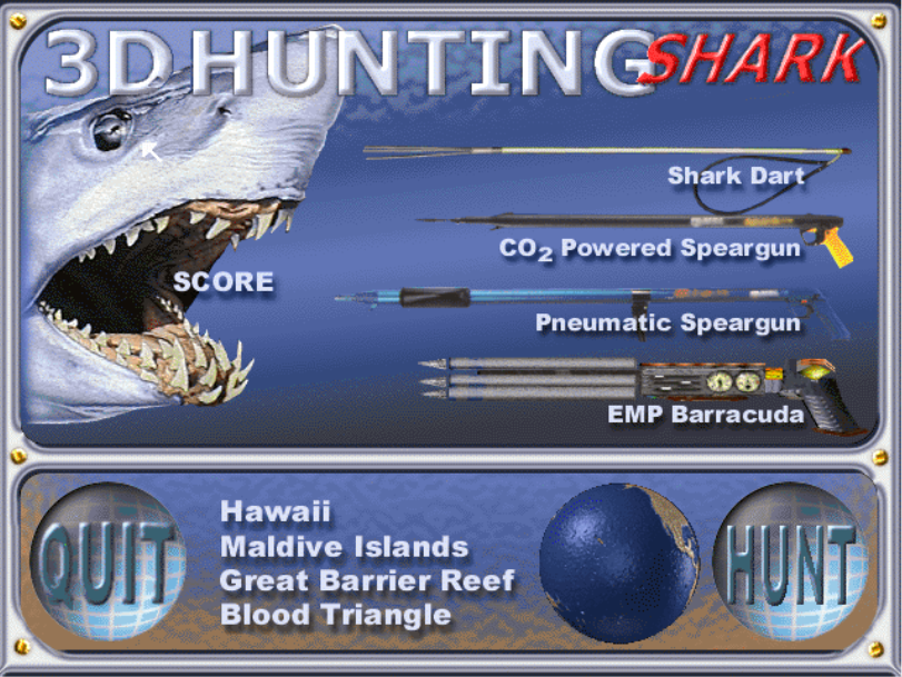 3D Hunting: Shark