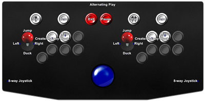 Solomon's Key - Arcade - Controls Information Image