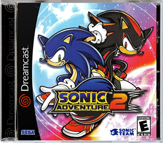 Sonic Adventure 2 - Box - Front - Reconstructed Image