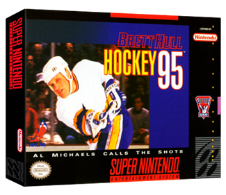Brett Hull Hockey 95 - Box - 3D Image