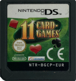11 Card Games - Cart - Front Image