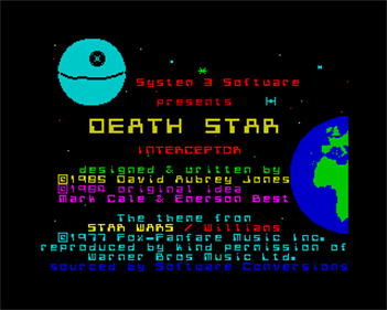 Death Star Interceptor - Screenshot - Game Title Image