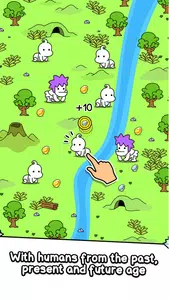 Human Evolution: Merge Game