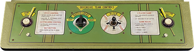 Tornado Baseball - Arcade - Control Panel Image