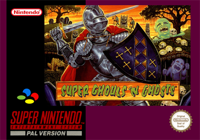 Super Ghouls 'n Ghosts - Box - Front Image