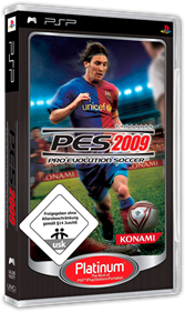 PES 2009: Pro Evolution Soccer - Box - 3D Image