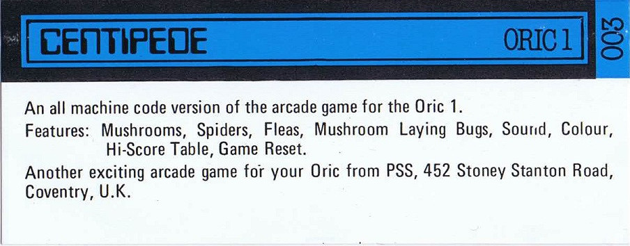 Centipede Images Launchbox Games Database Centipede Images Launchbox Games Database
