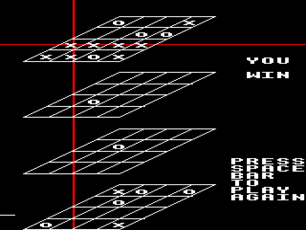 3D Noughts And Crosses