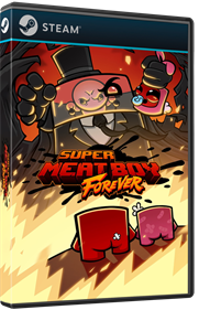 Super Meat Boy Forever - Box - 3D Image