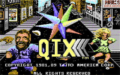 Qix - Screenshot - Game Title Image
