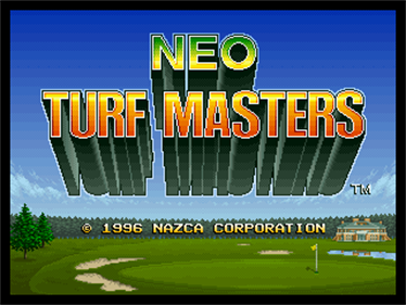 Neo Turf Masters - Screenshot - Game Title Image