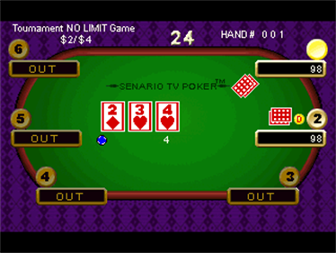 Deluxe TV Poker: Texas Hold'em, Blackjack & Video Poker - Screenshot - Gameplay Image
