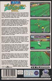 Worldwide Soccer: Sega International Victory Goal Edition - Box - Back Image