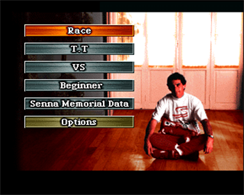 Ayrton Senna Kart Duel - Screenshot - Game Select Image