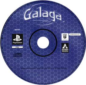 Galaga: Destination Earth - Disc Image