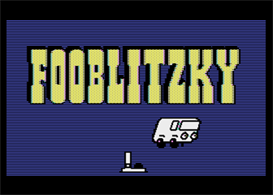 Fooblitzky - Screenshot - Game Title Image