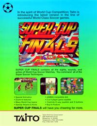 Super Cup Finals - Advertisement Flyer - Front Image