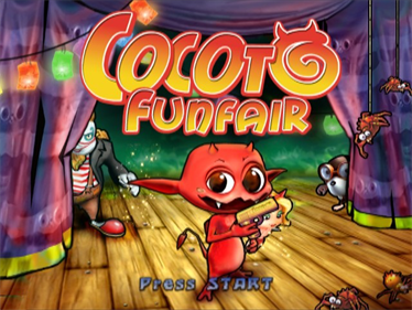 Cocoto Funfair - Screenshot - Game Title Image