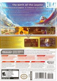 The Legend of Zelda: Skyward Sword - Box - Back Image