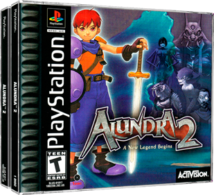 Alundra 2: A New Legend Begins - Box - 3D Image