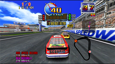 Daytona USA 2: Power Edition - Screenshot - Gameplay Image