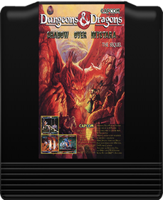 Dungeons & Dragons: Shadow Over Mystara - Fanart - Cart - Front Image