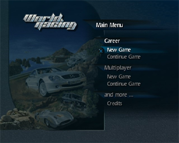 World Racing - Screenshot - Game Title Image