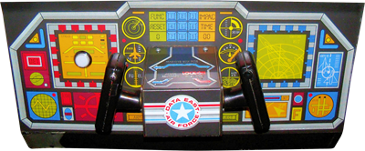 Lock On - Arcade - Control Panel Image