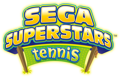 Sega Superstars Tennis - Clear Logo Image