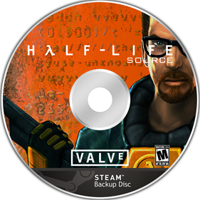 Half-Life: Source - Fanart - Disc Image
