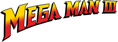 Mega Man III - Clear Logo Image