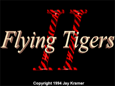 Flying Tigers II - Screenshot - Game Title Image