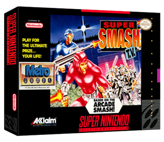 Super Smash T.V. - Box - 3D Image