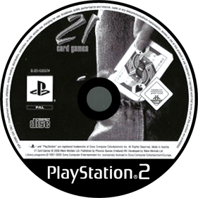 21 Card Games - Disc Image
