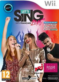 Let’s Sing 2016: Hits Français - Box - Front Image