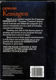 Computer Kensington - Box - Back Image